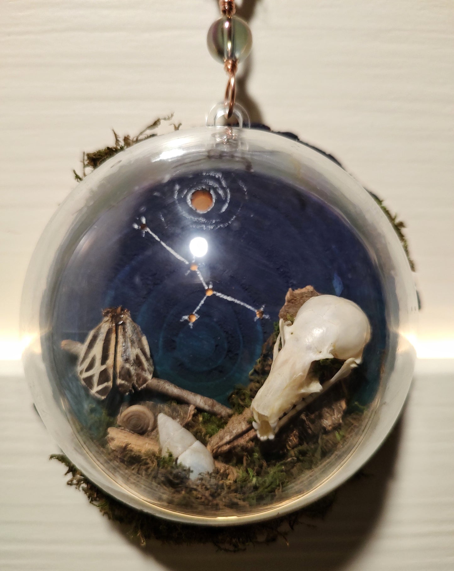 Cancer Constellation Bat Ornament '23