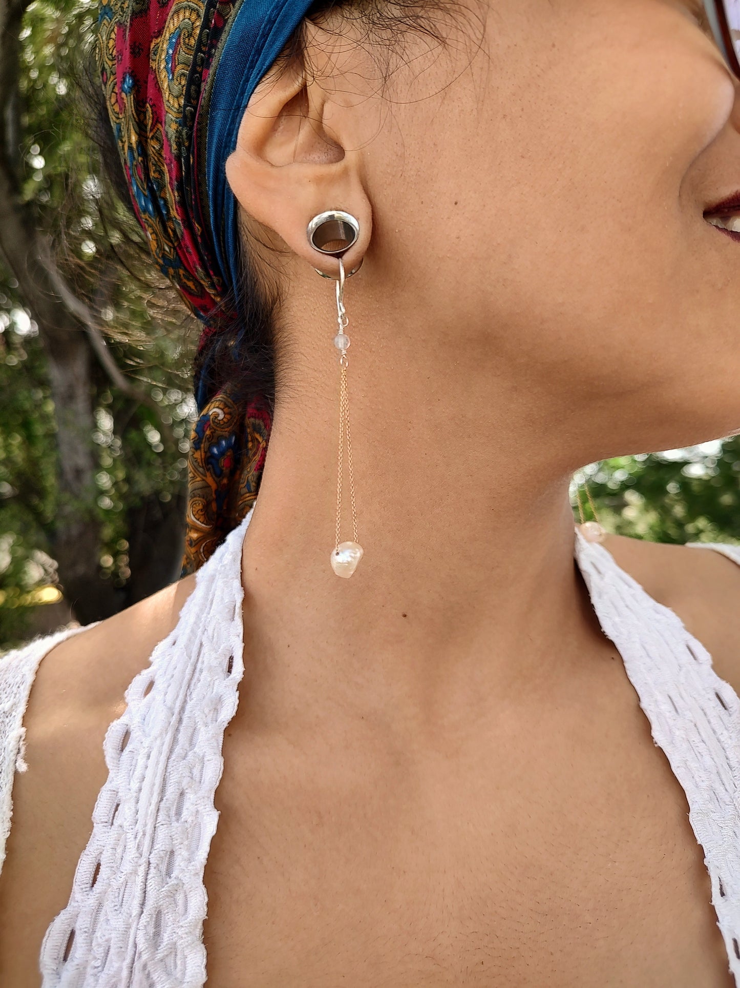 Pearl Teardrop Earrings
