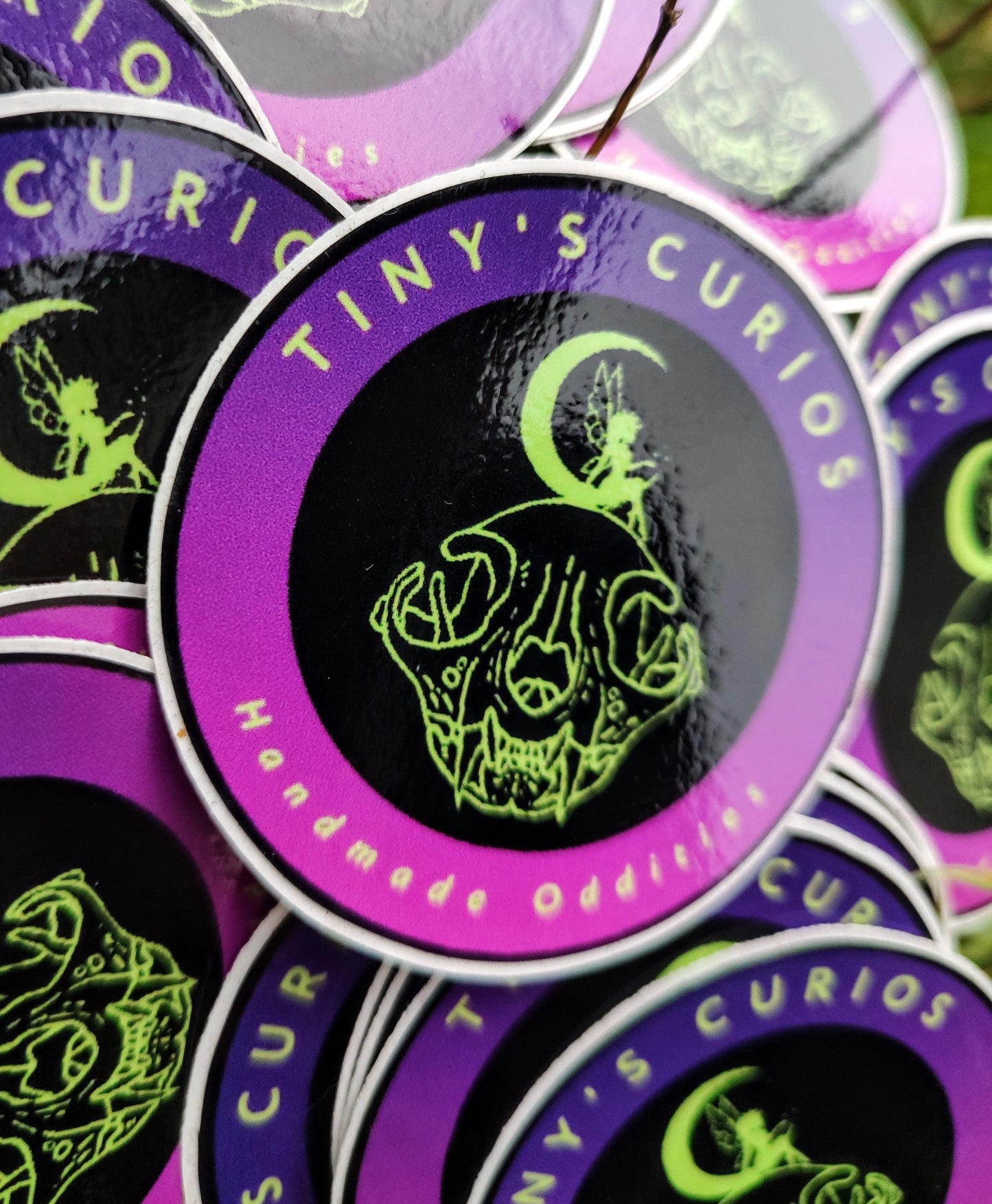 OG Tiny's Curios Sticker