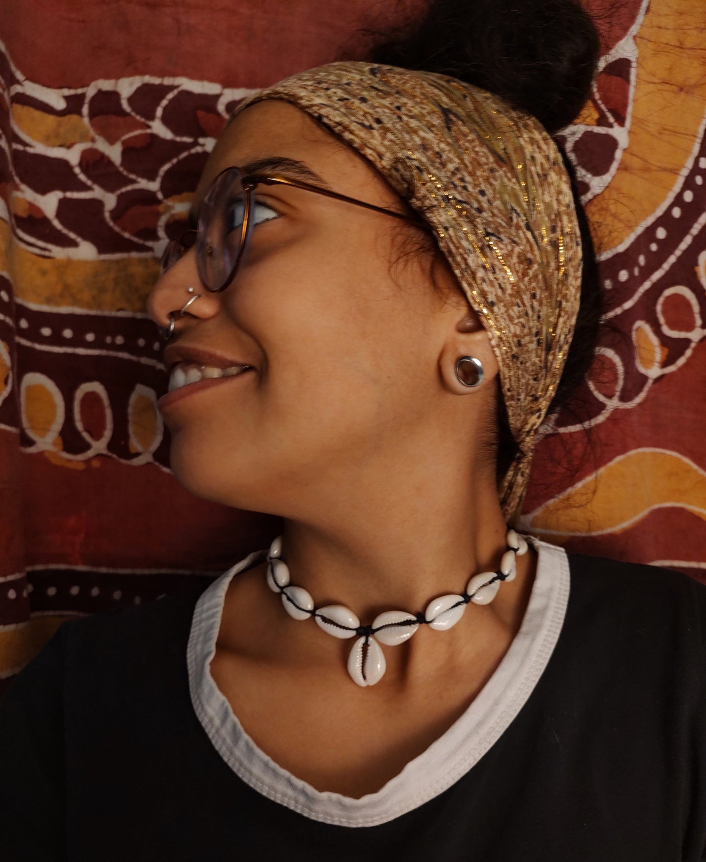 Teardrop Cowrie Shell Necklace