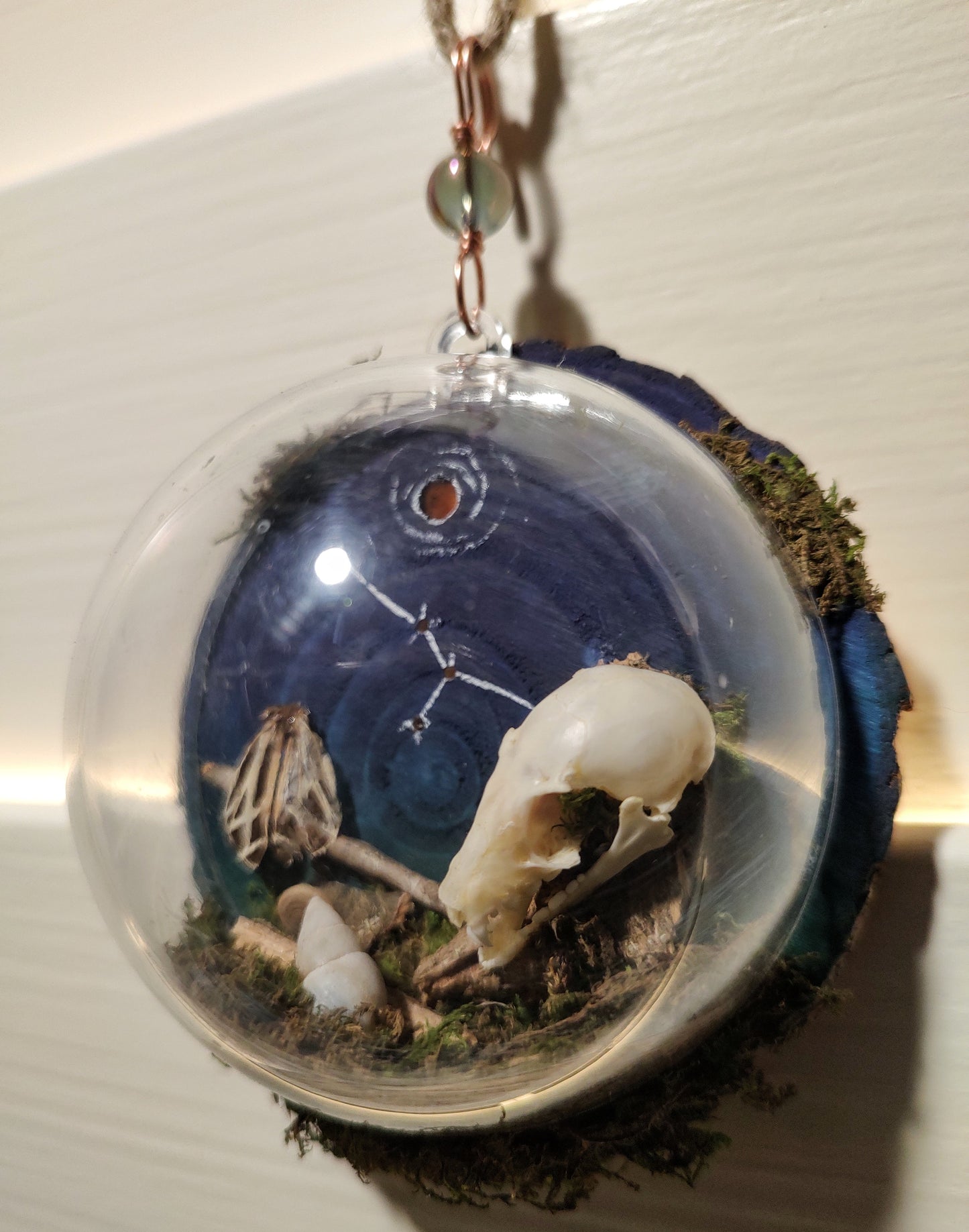 Cancer Constellation Bat Ornament '23