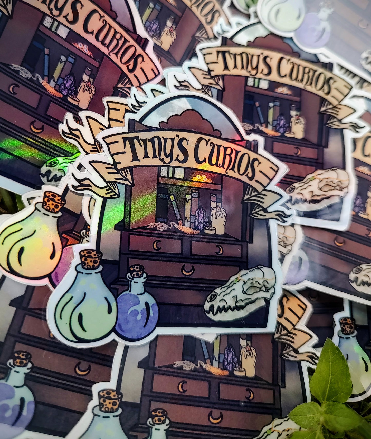 Holographic Tiny Curio Sticker