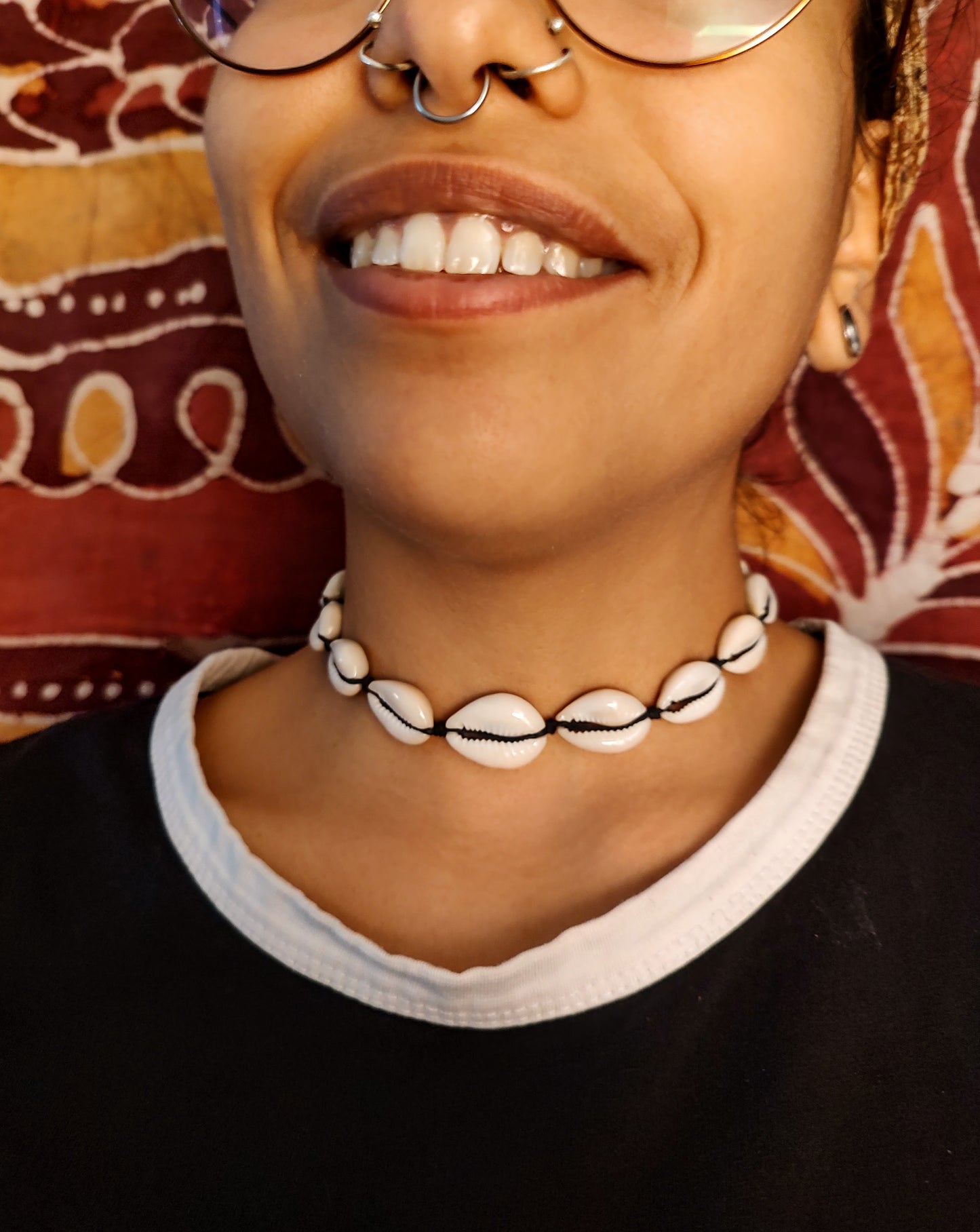 Eleven Cowries Shell Necklace