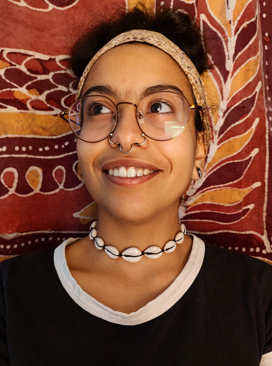 Eleven Cowries Shell Necklace